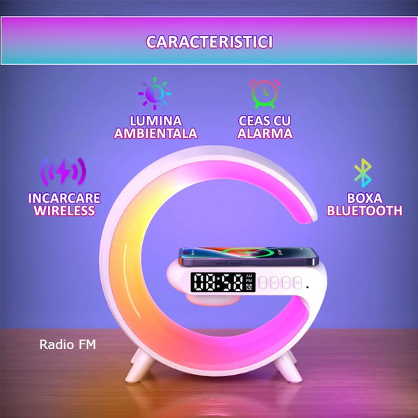 Lampă Smart cu Boxă