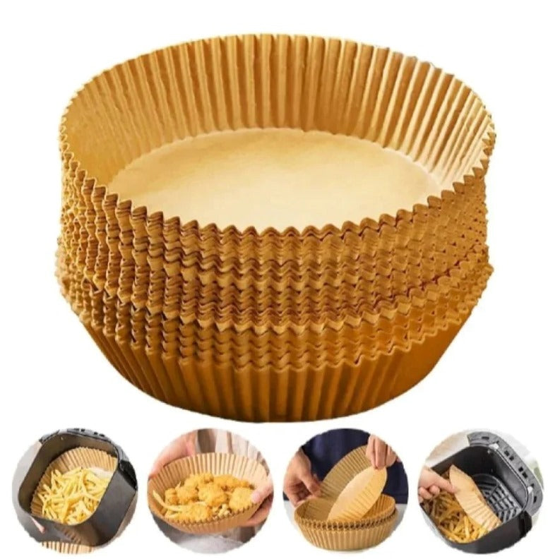 Set hartie de copt friteuza (50 buc)
