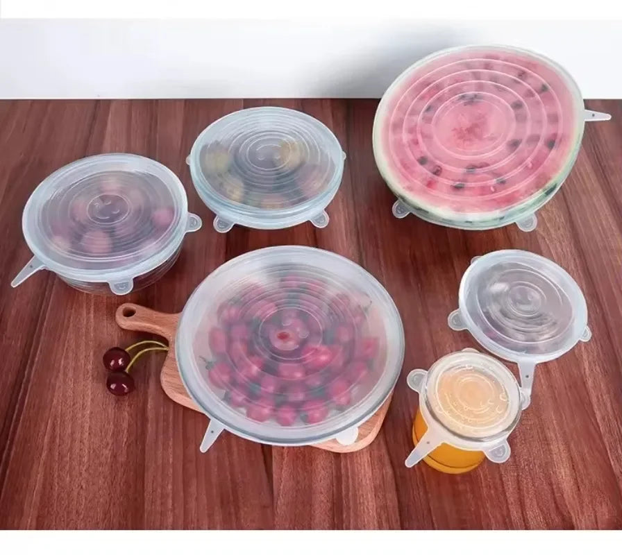 Set Capace Silicon (6 buc)