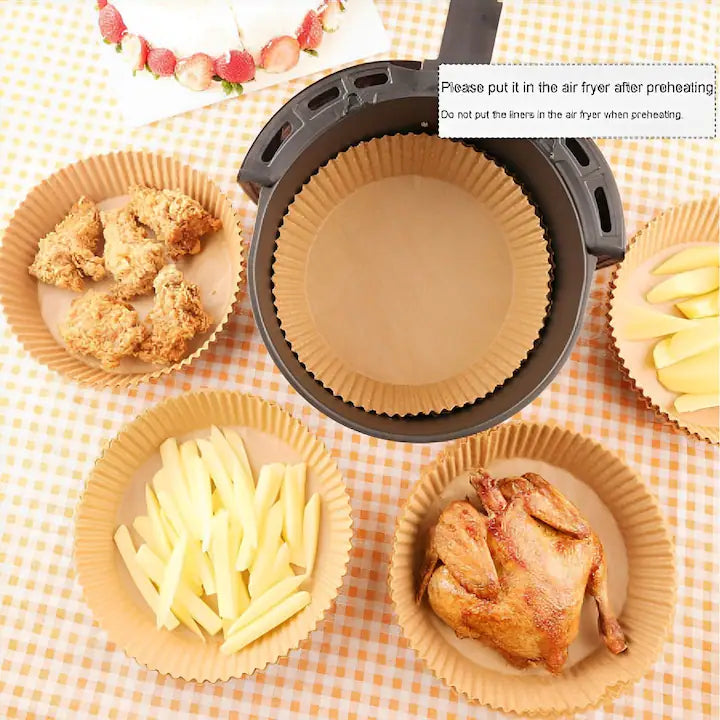 Set hartie de copt friteuza (50 buc)