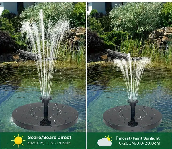 Fântână Solară de Grădină