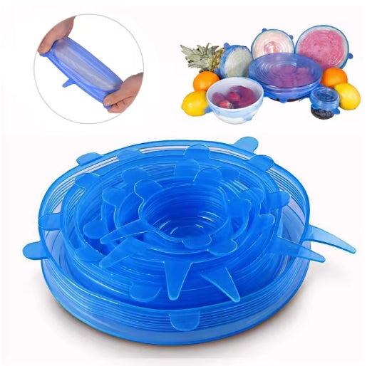 Set Capace Silicon (6 buc)
