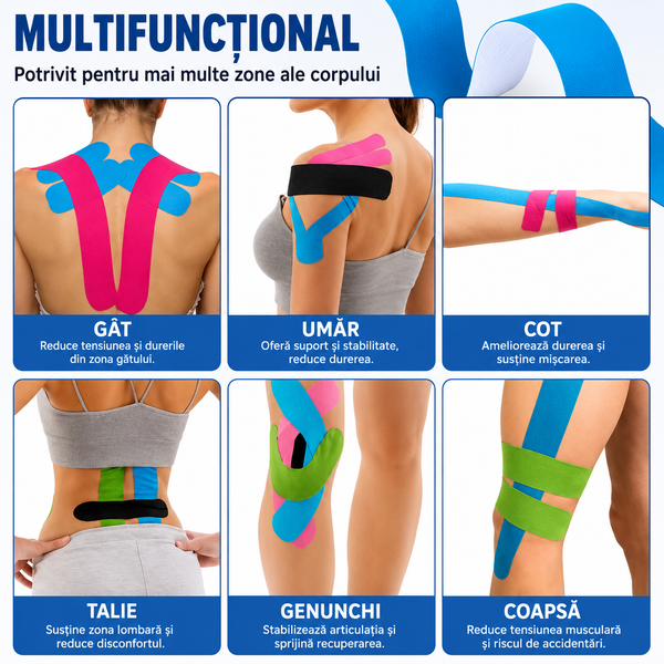 Bandă Kinesio pentru Sportivi