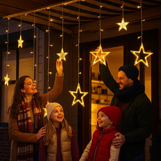 Instalatie Luminoasă cu Stele