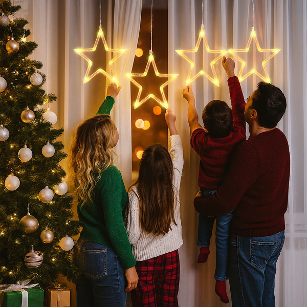 Instalație Luminoasă cu Stele