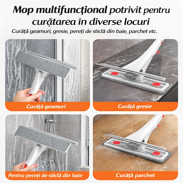 Racletă Telescopică pentru Geamuri