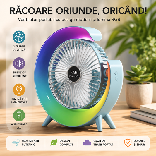 Mini Ventilator Portabil