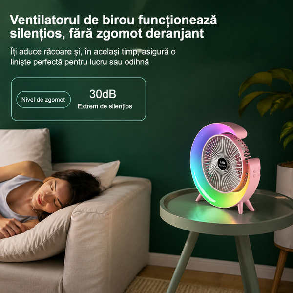 Ventilator Portabil Colorat