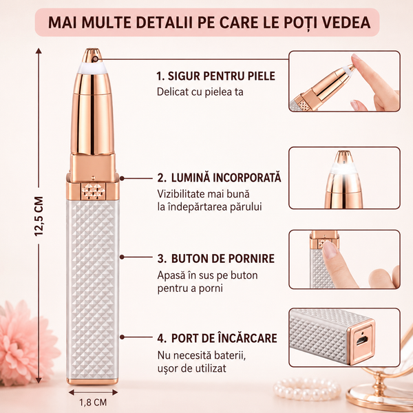 Aparat de Ras pentru Sprâncene