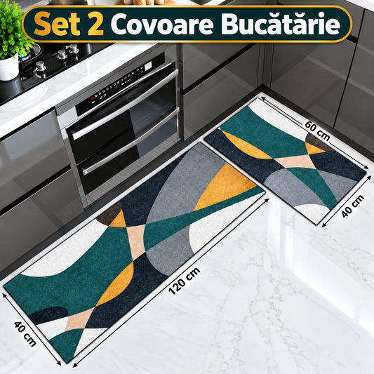 Set 2 Covoare Bucătărie