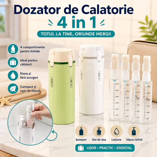 Dozator de Calatorie 4 in 1