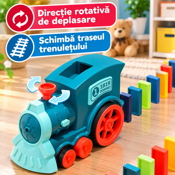 Tren Domino Magic pentru Joacă