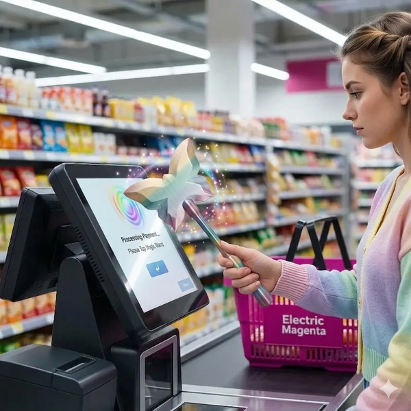 Bagheta Magică de Plată Contactless