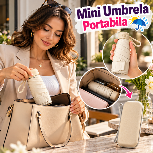 Mini Umbrela Portabila