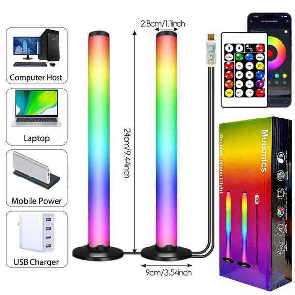 Lumină Magică RGB pentru Birou