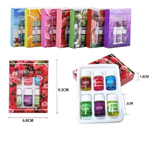 Set arome de 6 sticlute