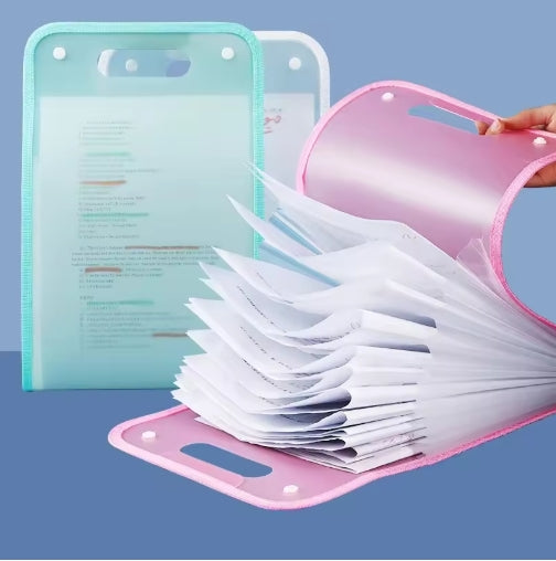Organizator Documente Colorat Macaron