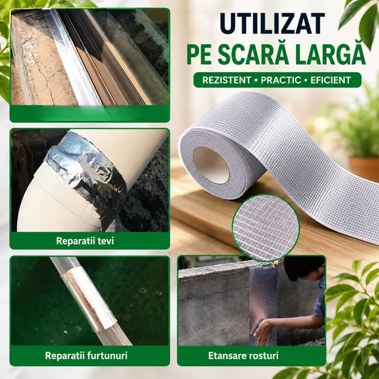 Bandă Reparatoare Aluminiu Anti-Scurgeri