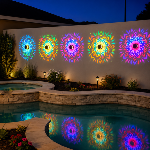 Lanterne Solare Mandala Magice