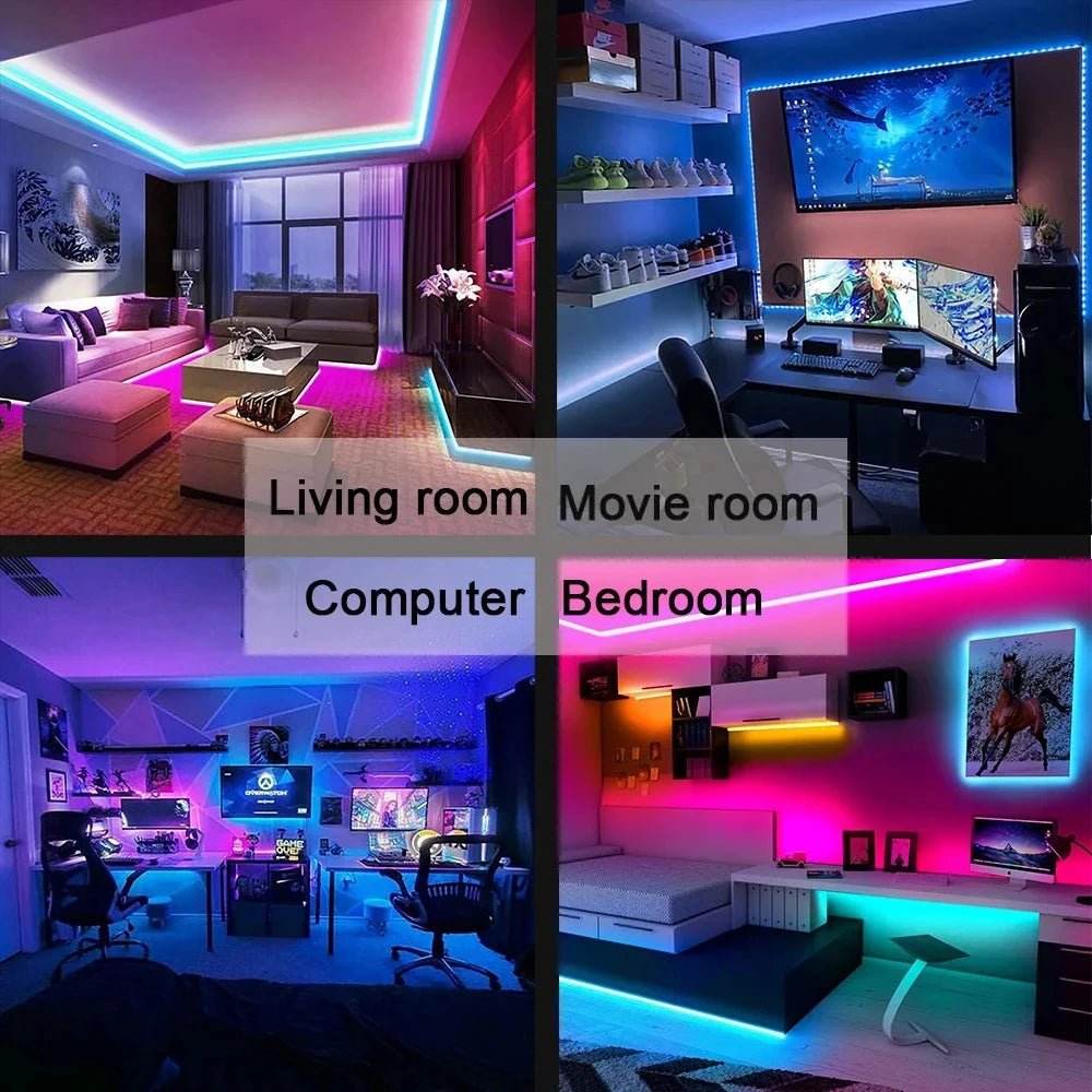 Instalatie  LED cu USB