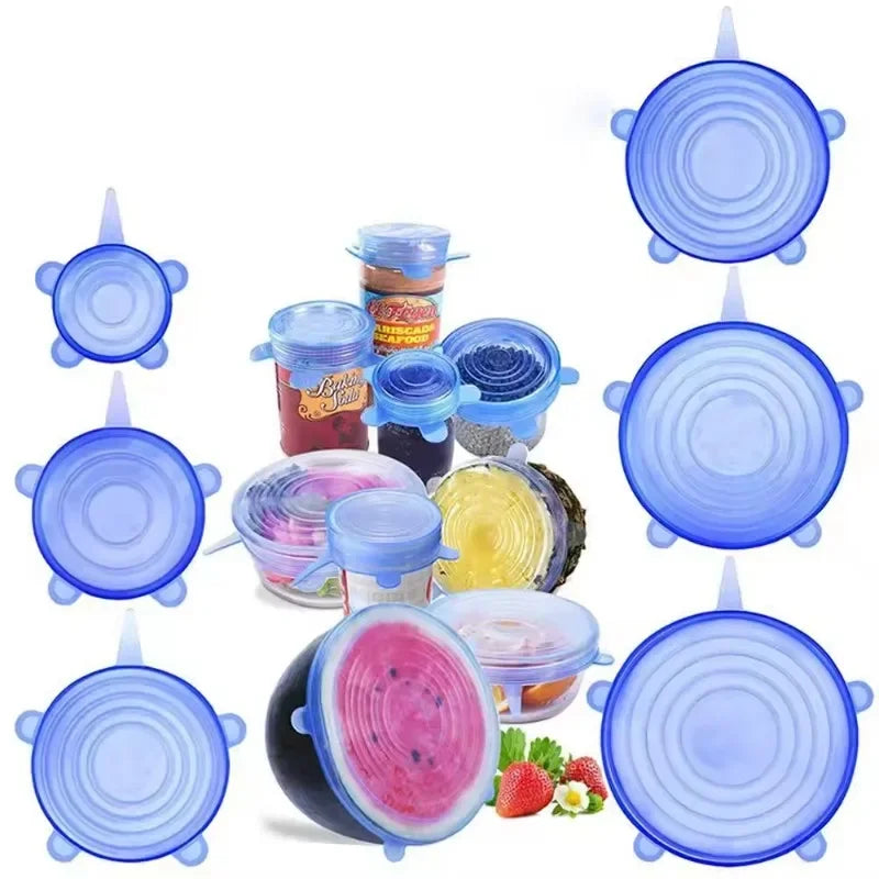 Set Capace Silicon (6 buc)